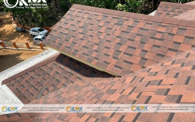 Ngói bitum và sự khác biệt vật liệu mái nhà khác như gạch men, tôn...