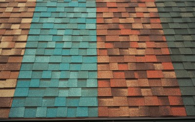 Sử dụng ngói bitum cho mái nhà có thể giúp tiết kiệm chi phí sơn nhà