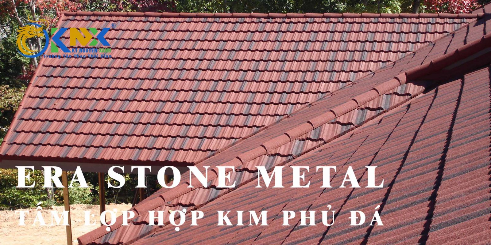 tấm lợp hợp kim phủ đá màu